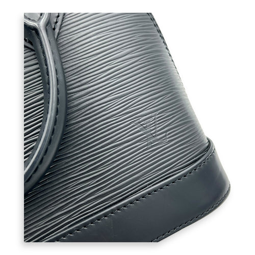 Louis Vuitton Alma BB Black Top Handle Bag in Epi Leather, Silver hardware_7