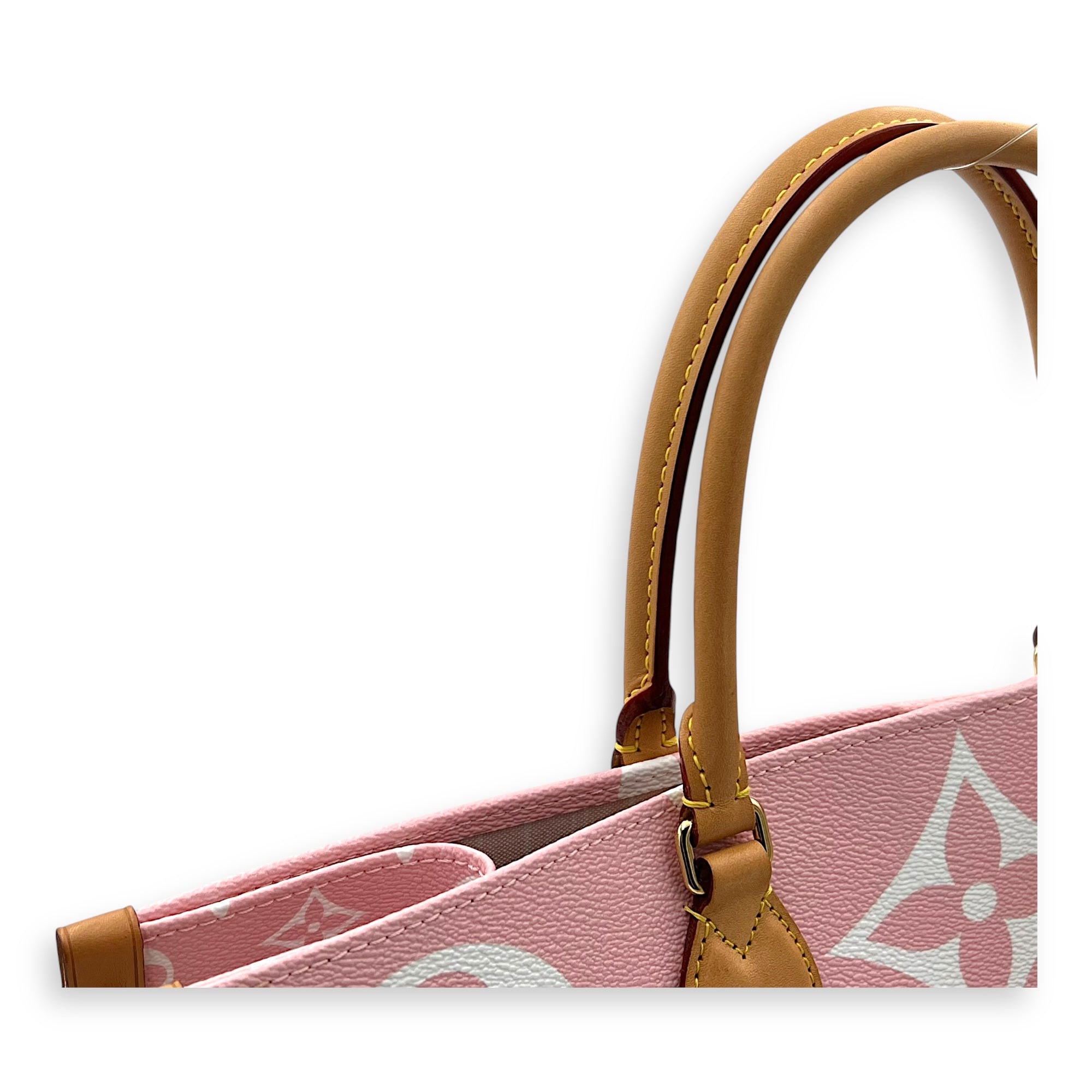 Louis Vuitton OnTheGo GM Multi-colour Tote Bag in Coated Canvas, Gold hardware_7