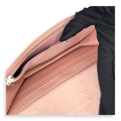 Louis Vuitton Twist Wallet On Chain Pink in Epi Leather, Silver hardware_7