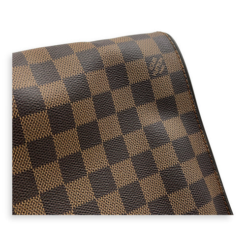 Louis Vuitton Brooklyn Crossbody Bag Brown in Coated Canvas, Lacquered Metal hardware_7