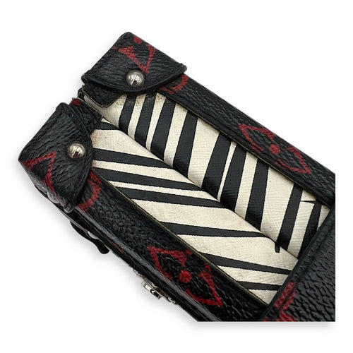 Louis Vuitton Trunk Shoulder Bag Palm Nour Cruise in Monogram Coated Canvas, Silver hardware_6