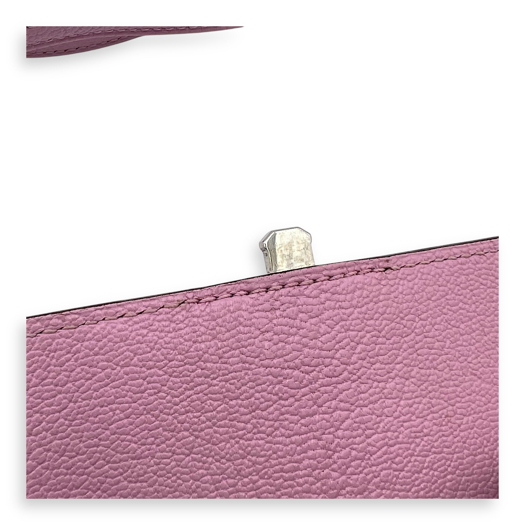 Hermès Cinhetic To Go Mauve Sylvestre Shoulder Bag in Epsom, Palladium hardware_2