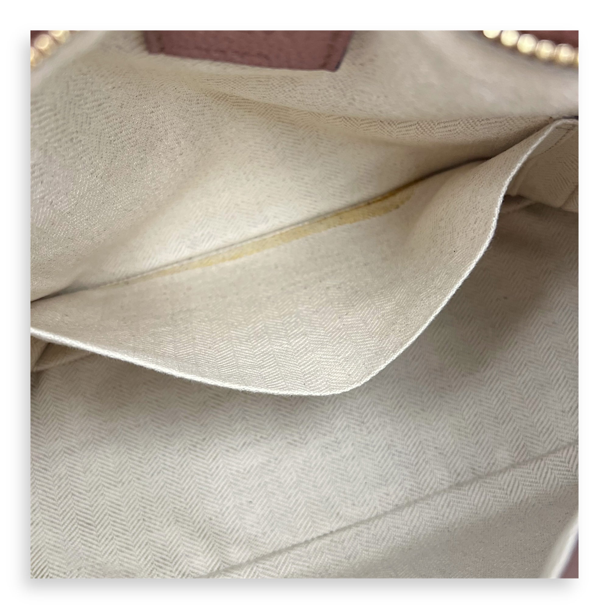 Loewe Puzzle Top Handle Bag Pink in Calfskin, Gold hardware_5