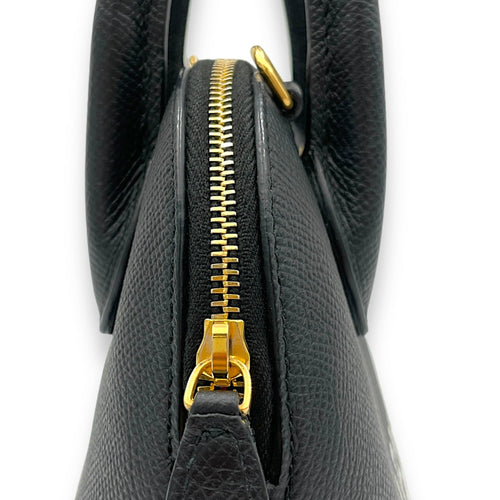 Ville Top Handle Bag XXS Black in Calfskin, Gold hardware