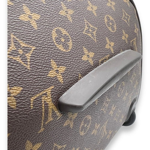 Neo Eole Luggage Brown in Monogram Coated Canvas, Gold hardware