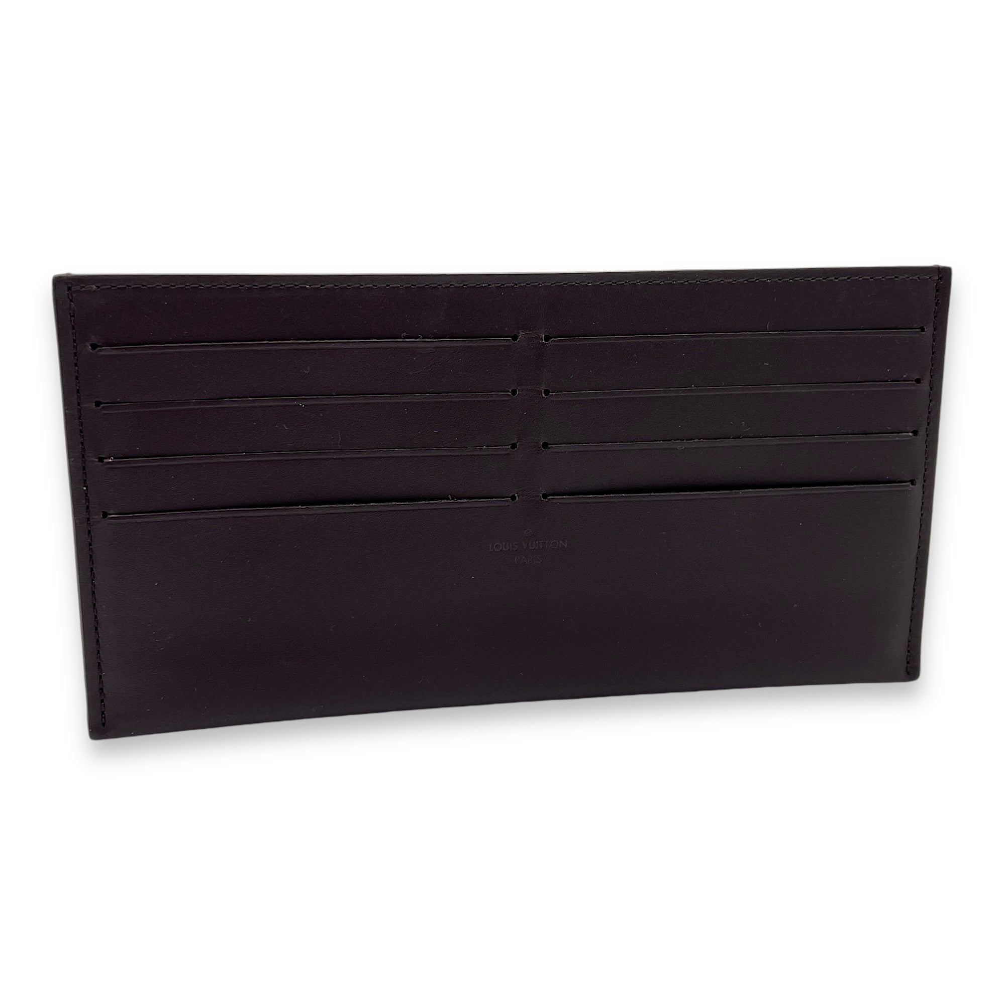 Felicie Amarante Wallet On Chain in Patent Leather, Gold hardware