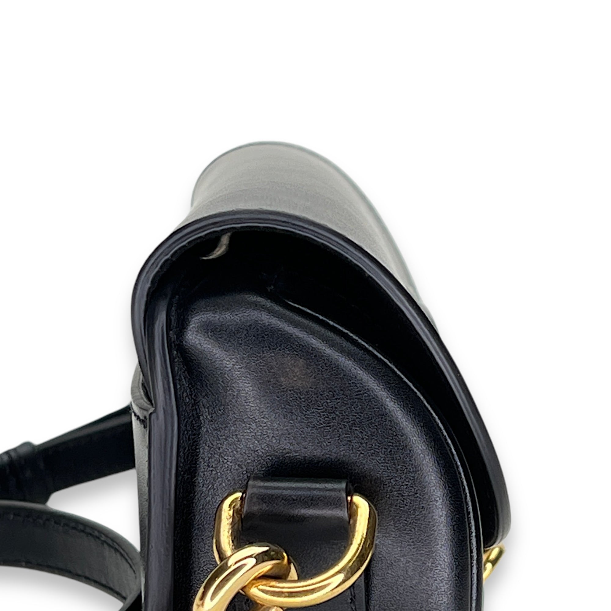 Bobby East West  Crossbody bag in Calfskin, Gold Hardware