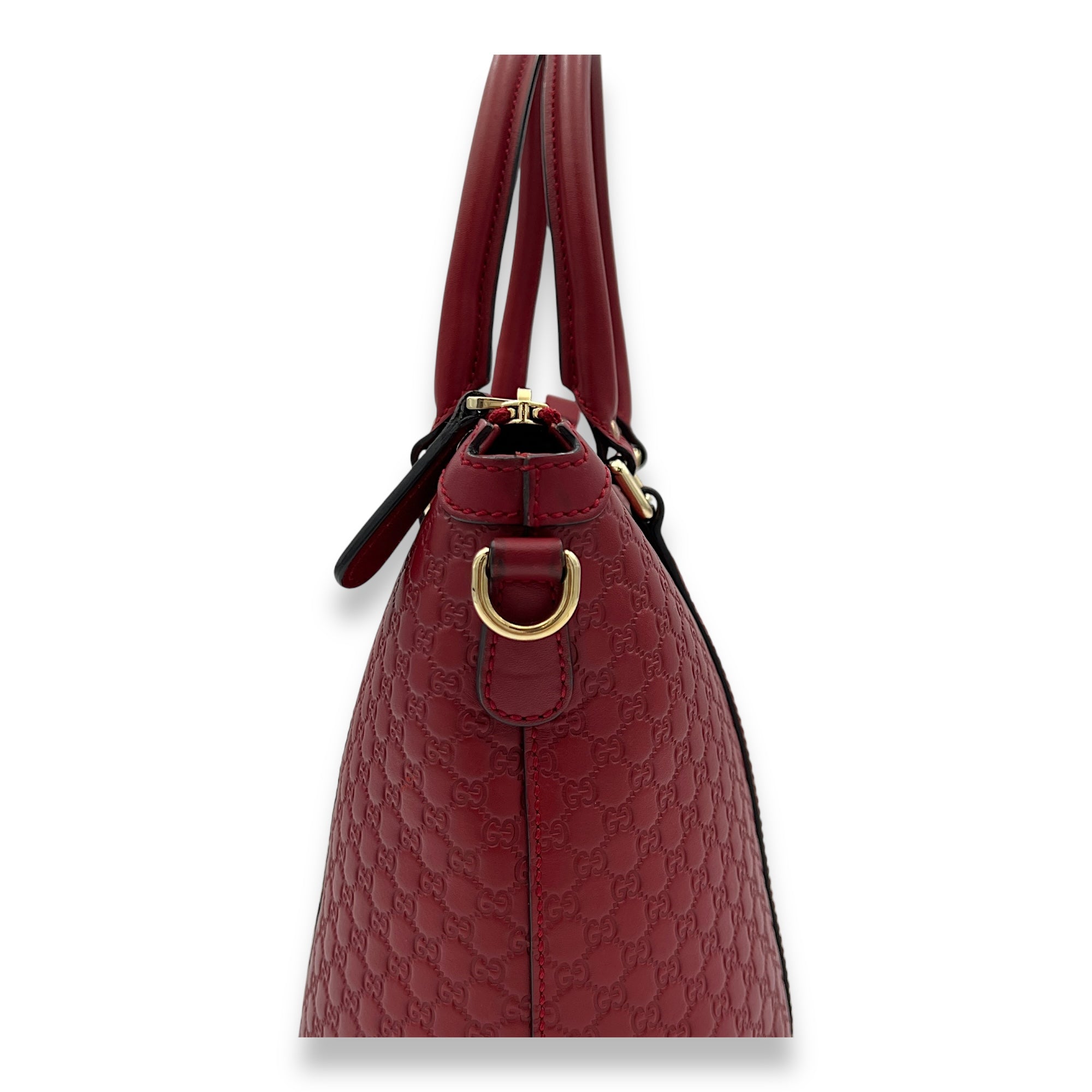 Guccissima Top handle bag in Calfskin, Gold Hardware