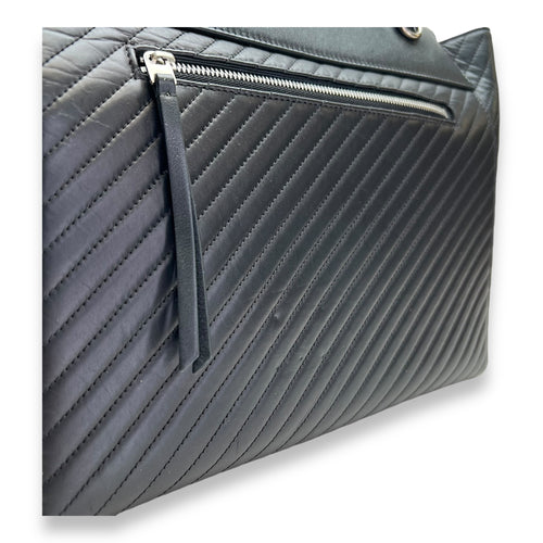 Belt Top Handle Top handle bag in Calfskin, Silver Hardware