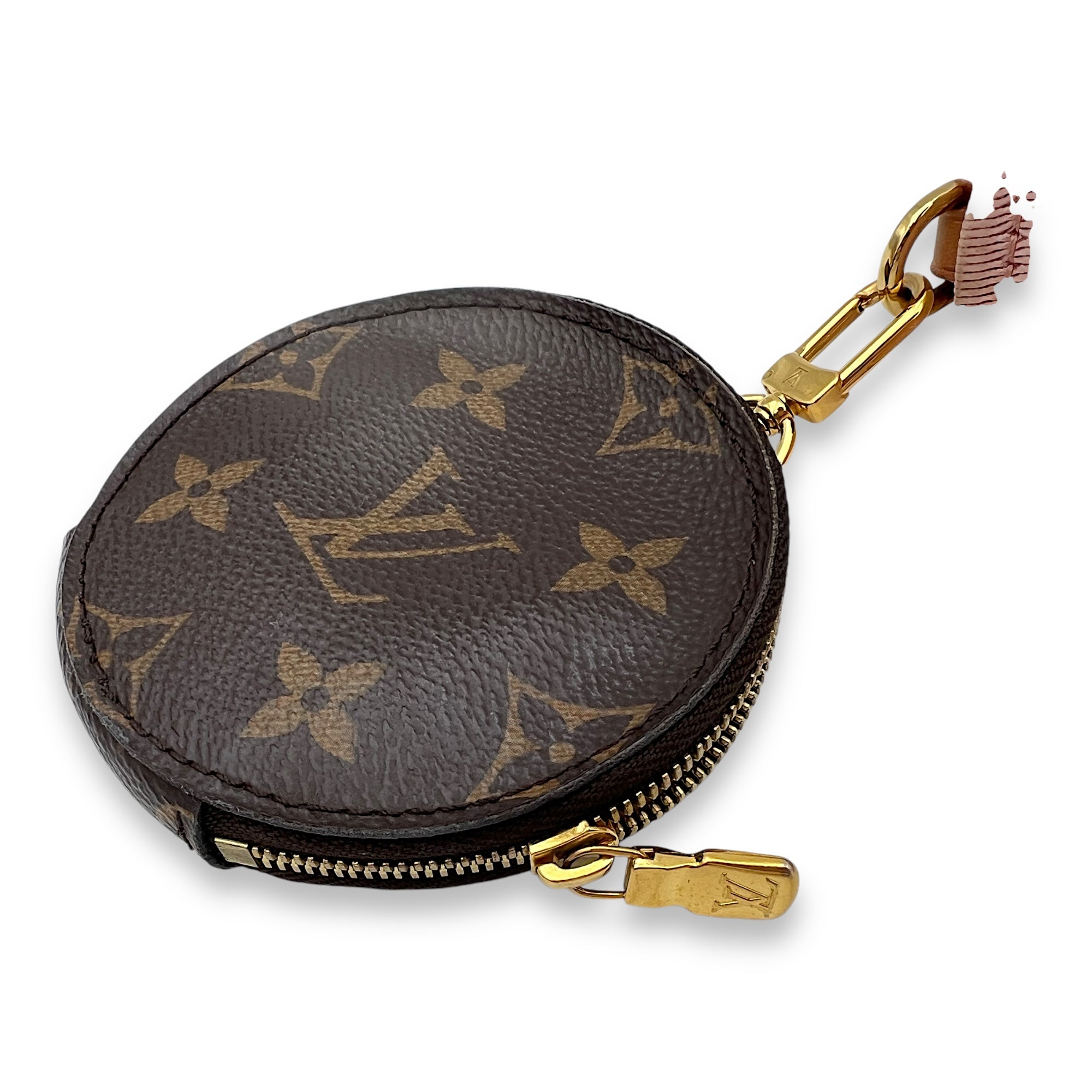 Multi-Pochette Accessoires Crossbody Bag Brown in Monogram Coated Canvas, Gold hardware