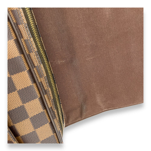 Messenger Brown in Coated Canvas, Gold hardware