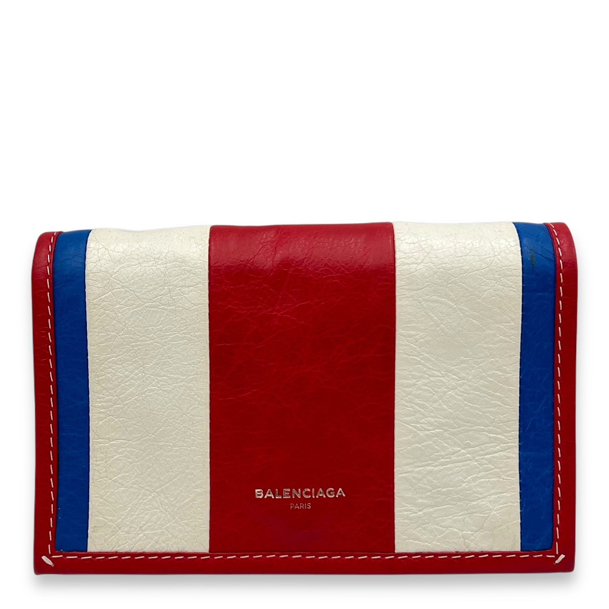 Balenciaga Bazar Crossbody Bag Multi-colour in Calfskin, Silver hardware_1