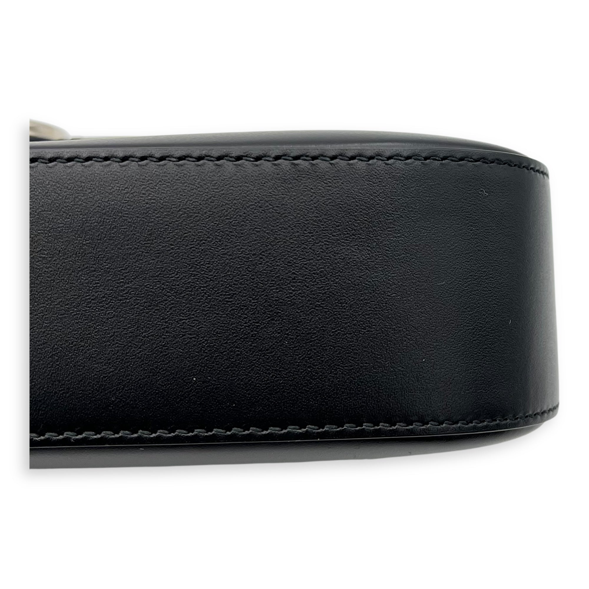Gucci Petite GG Small Black Crossbody Bag in Calfskin