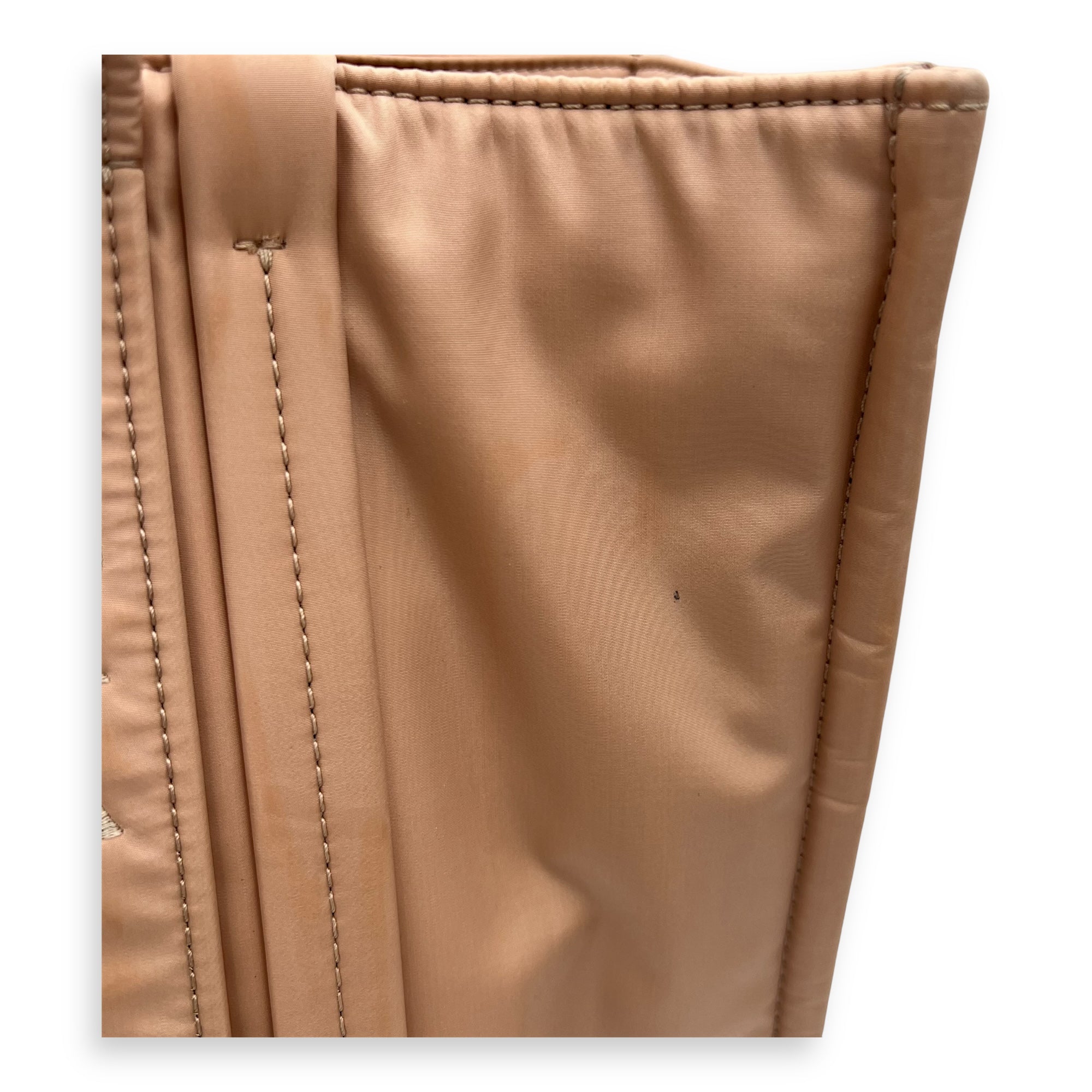 Chloé Woody Tote Bag Orange in Nylon_9