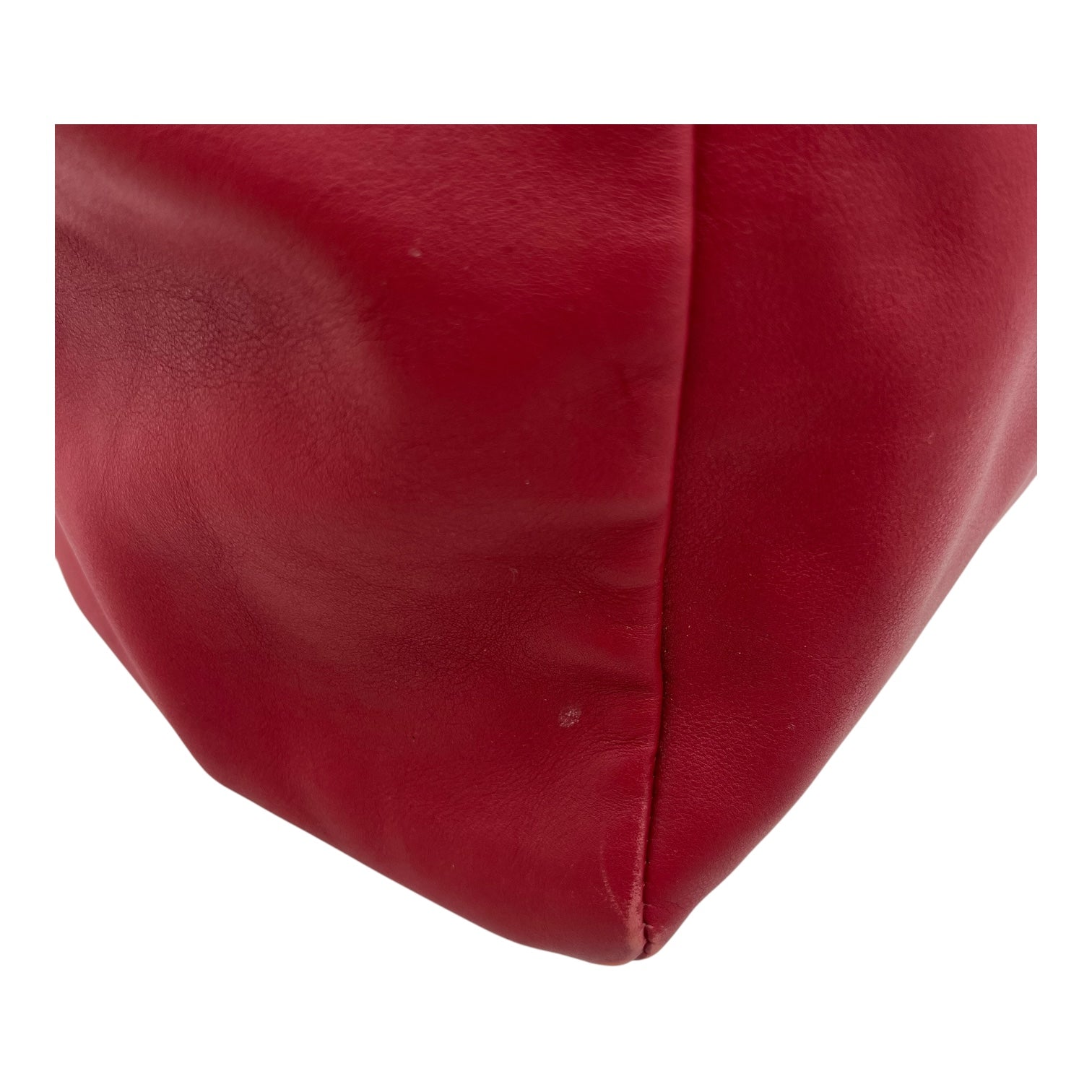 Fendi Peekaboo Top Handle Bag Red in Calfskin, Mixed hardware_13
