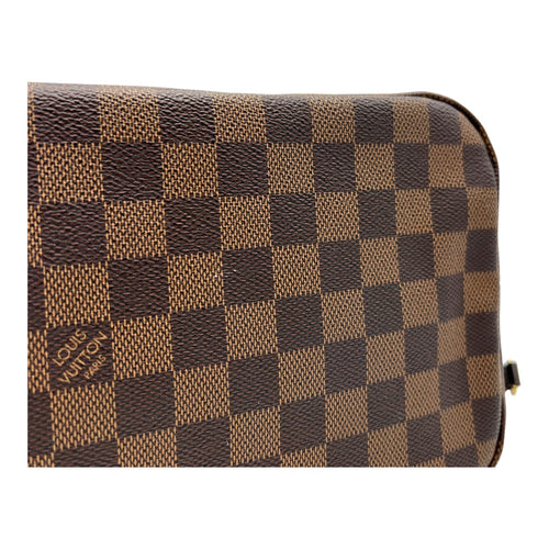 Louis Vuitton Neverfull Tote Bag Brown in Coated Canvas, Gold hardware_8