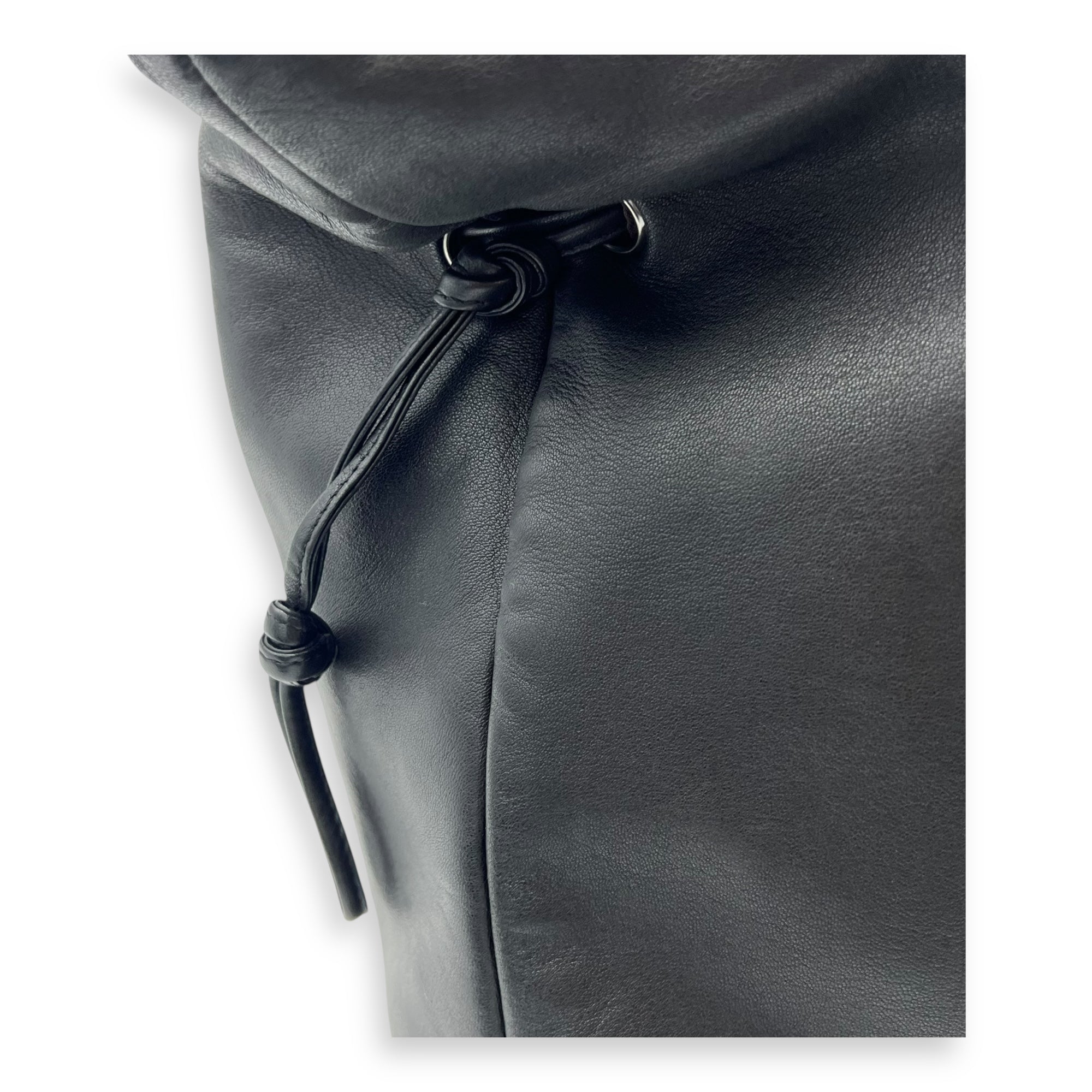 Chanel Others Shoulder Bag Black in Calfskin, Silver hardware_8