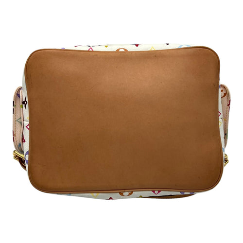 Louis Vuitton Noe Multicolor x Takashi Murakami Bucket Bag in Monogram Coated Canvas, Gold hardware_5