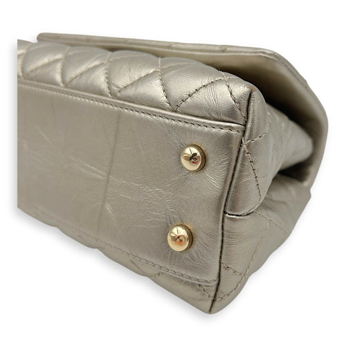 Chanel Coco Small Gold Top Handle Bag in Calfskin, Gold hardware_8