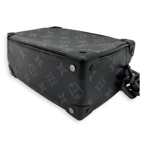 Louis Vuitton Trunk Shoulder Bag Black in Monogram Coated Canvas, Black hardware_8