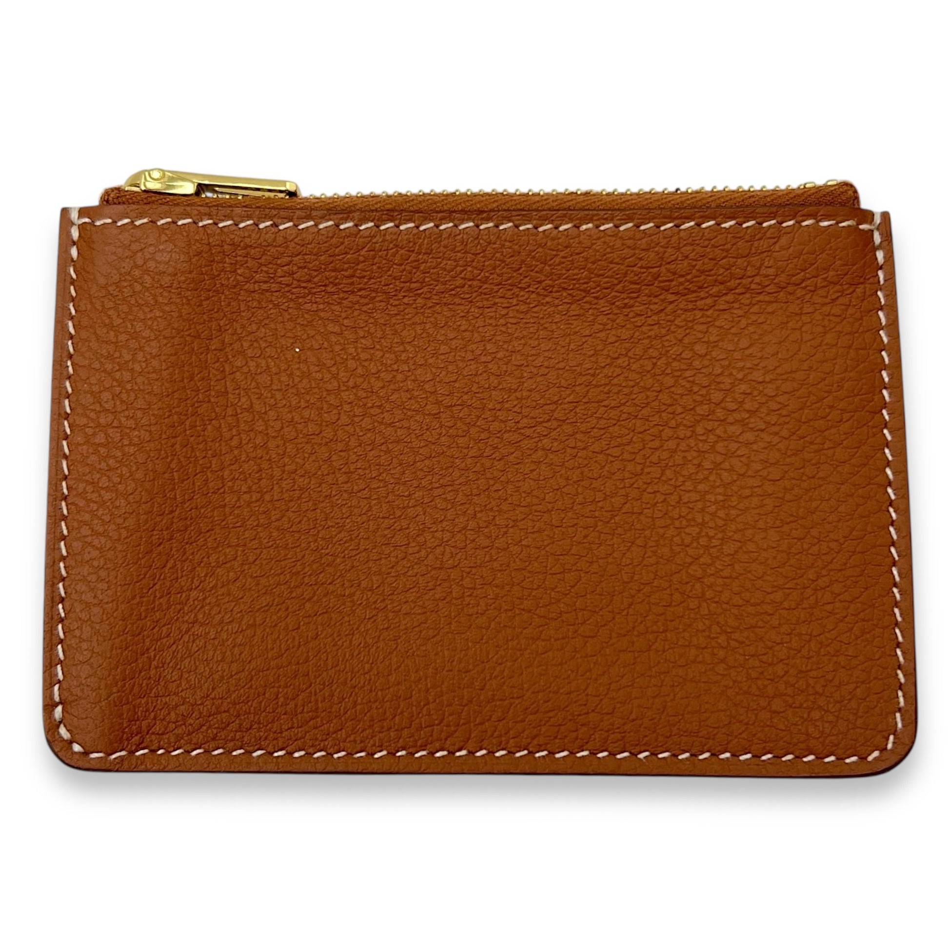Hermès Constance Slim Gold Wallet in Evercolor, Gold hardware_8