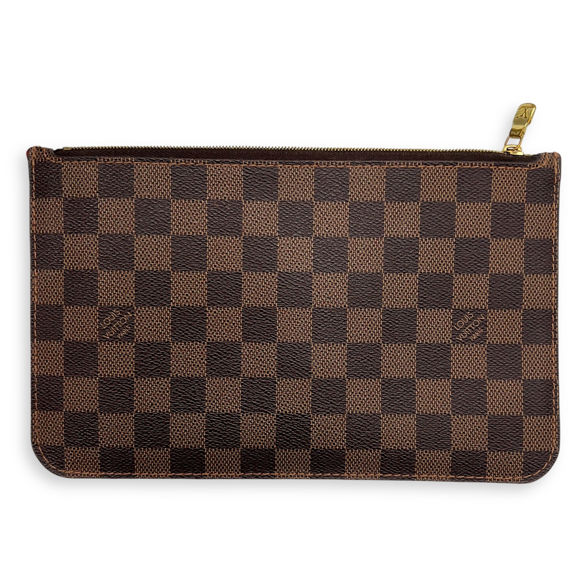 Louis Vuitton Neverfull MM Brown Tote Bag in Monogram Coated Canvas, Gold hardware_6