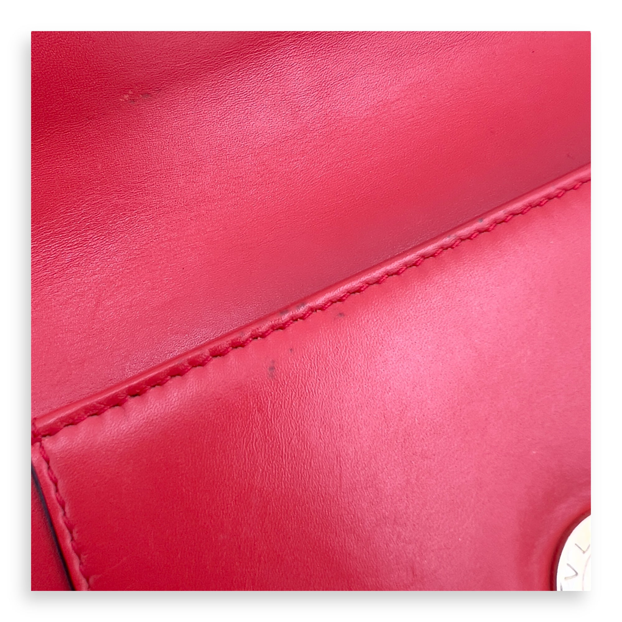 Bvlgari Serpenti Forever Shoulder Bag Red in Calfskin, Gold hardware_6