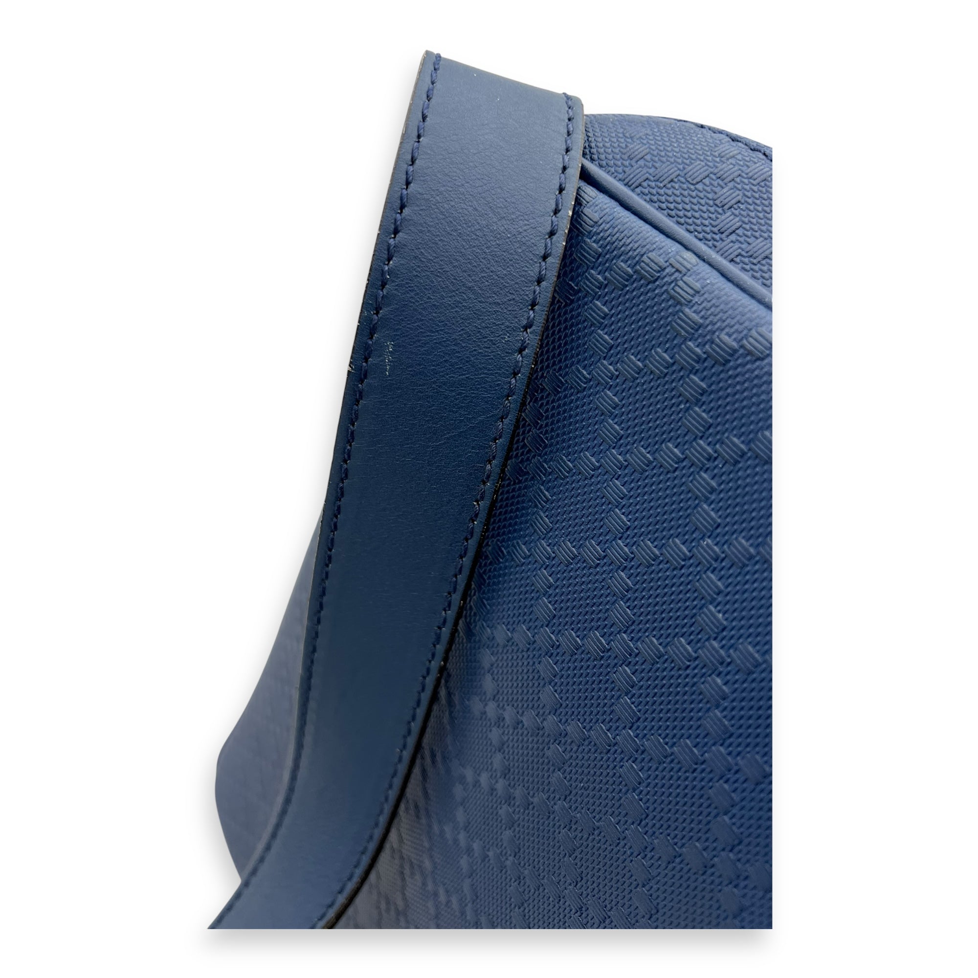 Gucci diamante Messenger Blue in Calfskin, Silver hardware_8
