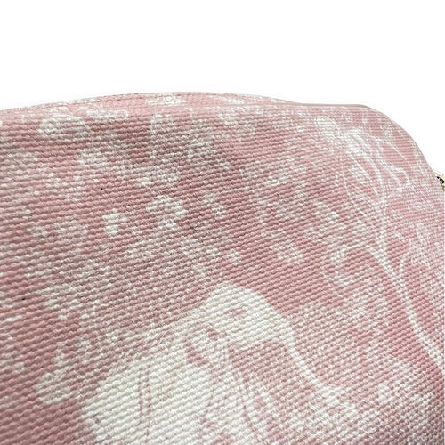 Dior Multi-pouch Crossbody Bag Pink in Canvas, Light Gold hardware_8