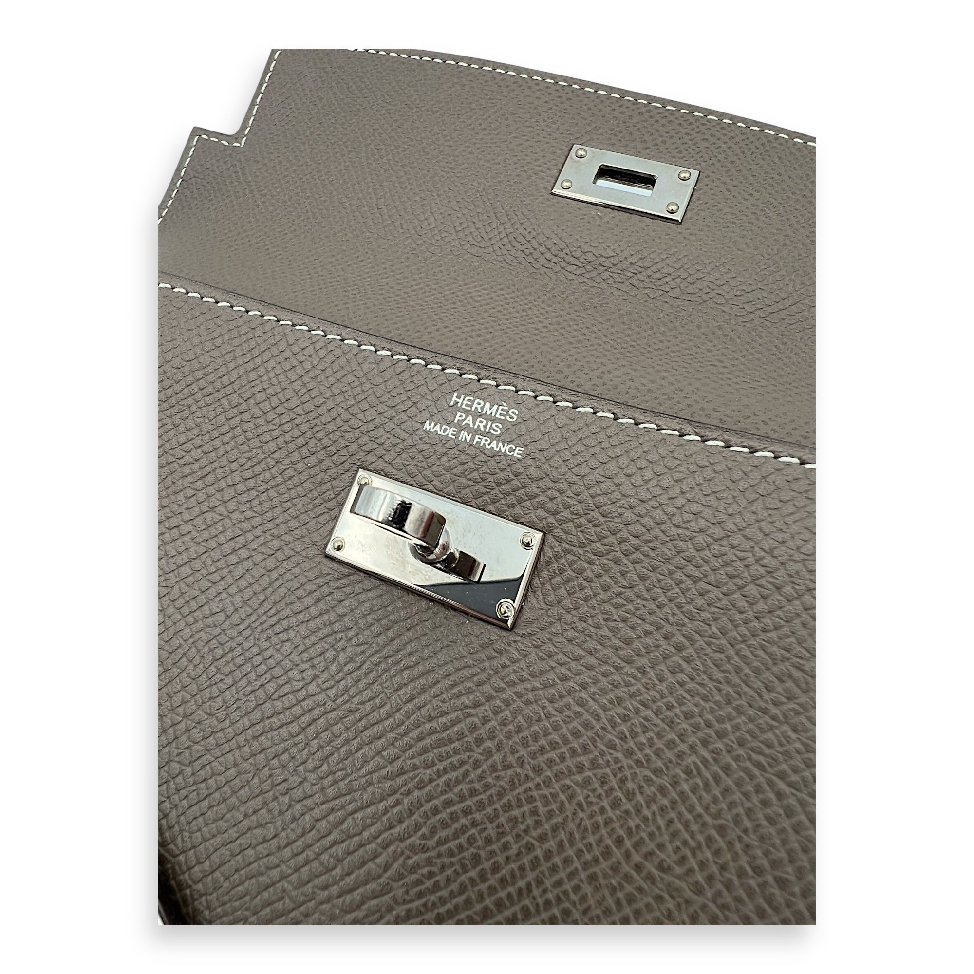 Hermès Kelly Eutope in Epsom, Palladium hardware_7