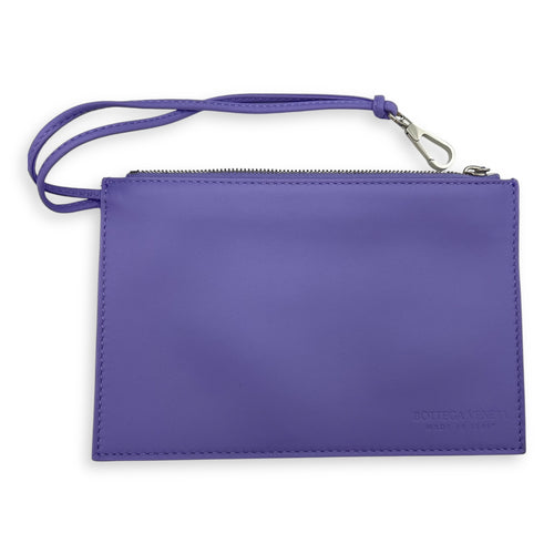 Bottega Veneta Arco Mini Purple Tote Bag in Lambskin, Silver hardware_1