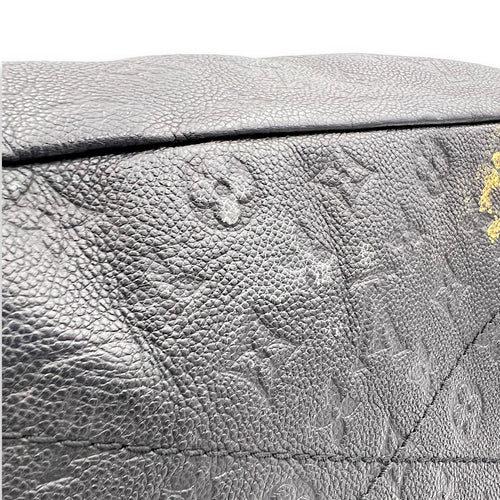 Louis Vuitton Artsy Blue Shoulder Bag in Empreinte Leather, Gold hardware_8