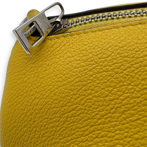 Loewe Elephant Crossbody Bag Yellow in Calfskin, Silver hardware_8