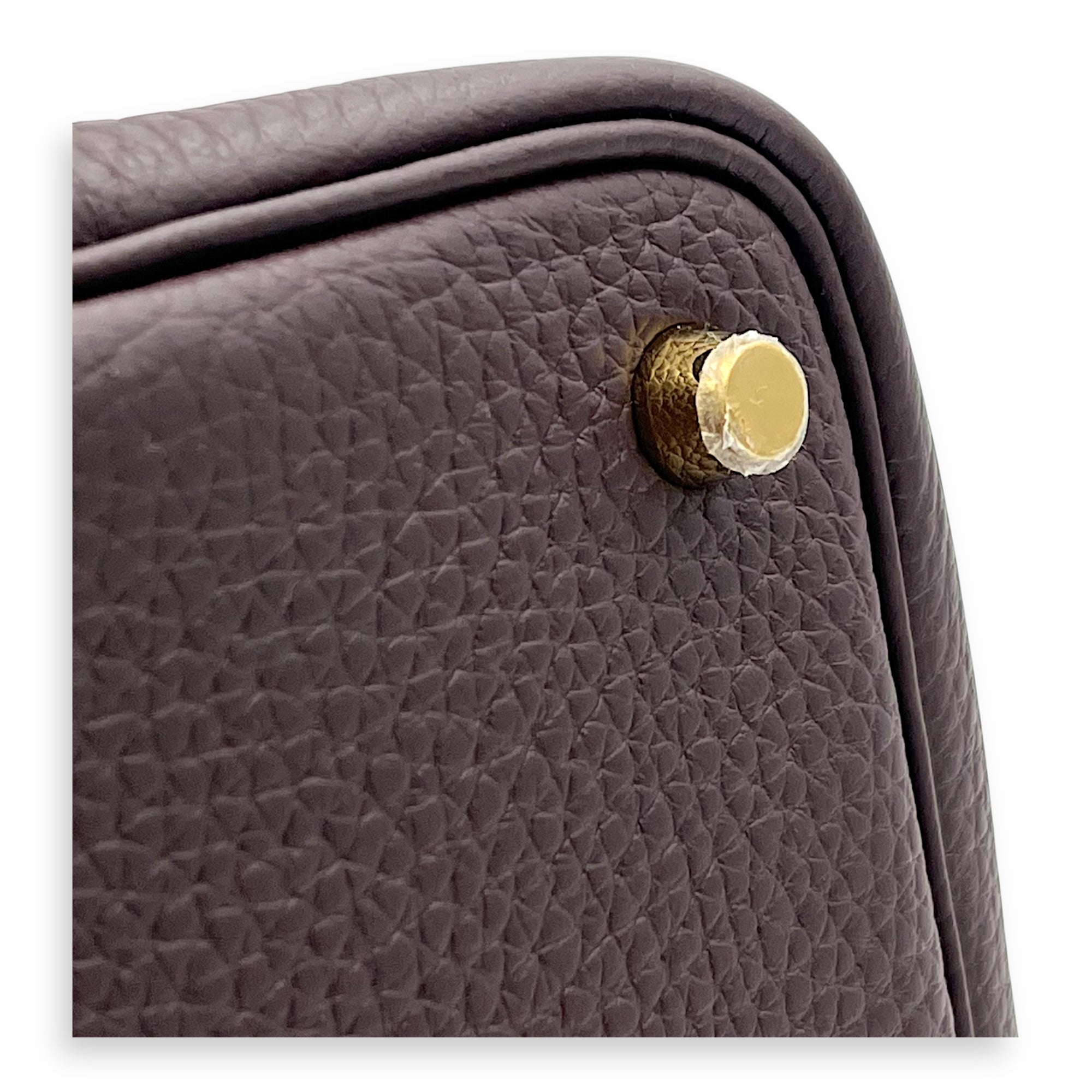 Hermès Picotin 18 Rouge Sellier Top Handle Bag in Clemence, Gold hardware_8