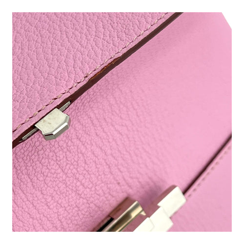 Hermès Cinhetic To Go Mauve Sylvestre Shoulder Bag in Epsom, Palladium hardware_8
