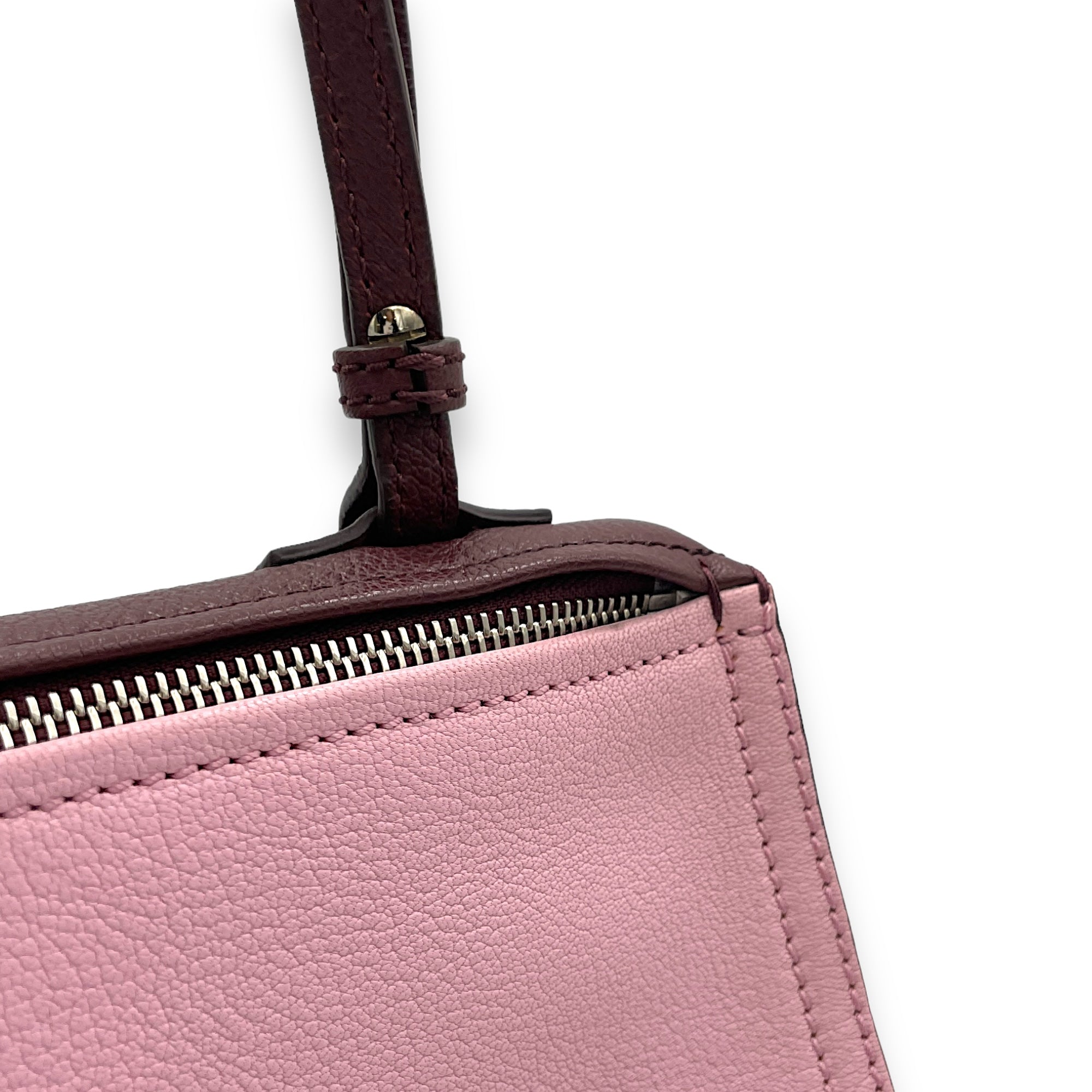 Pandora Multi-colour Crossbody Bag in Goat Leather, Silver hardware