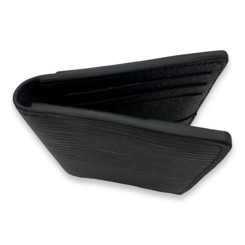 Pocket Organizer Black Card Holder in Epi Leather