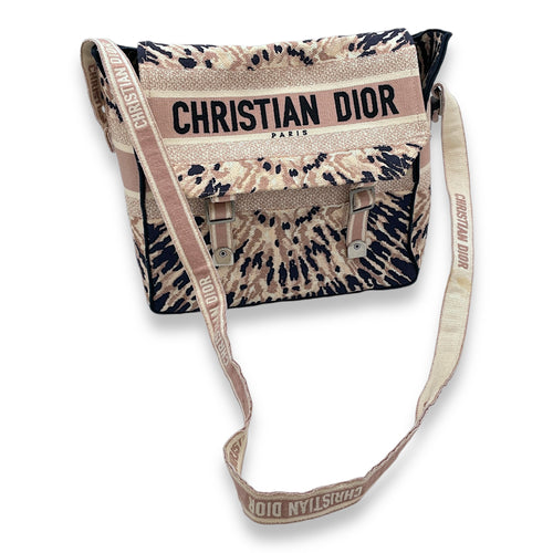 Diorcamp Medium Crossbody bag in Canvas, Gold Hardware