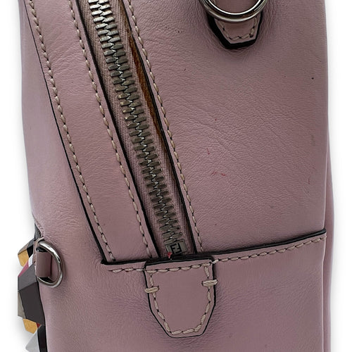 Studs Crossbody bag in Calfskin, Silver Hardware