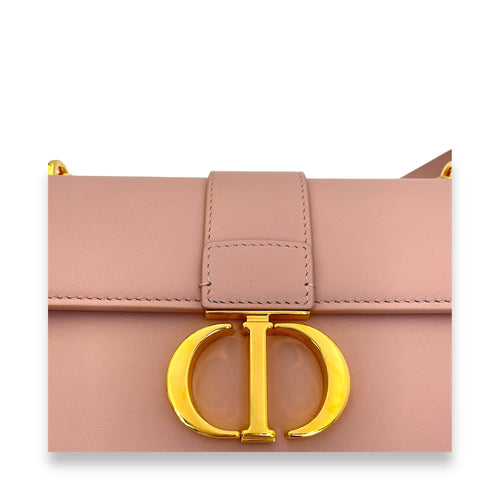 30 Montaigne East West Crossbody bag in Calfskin, Gold Hardware