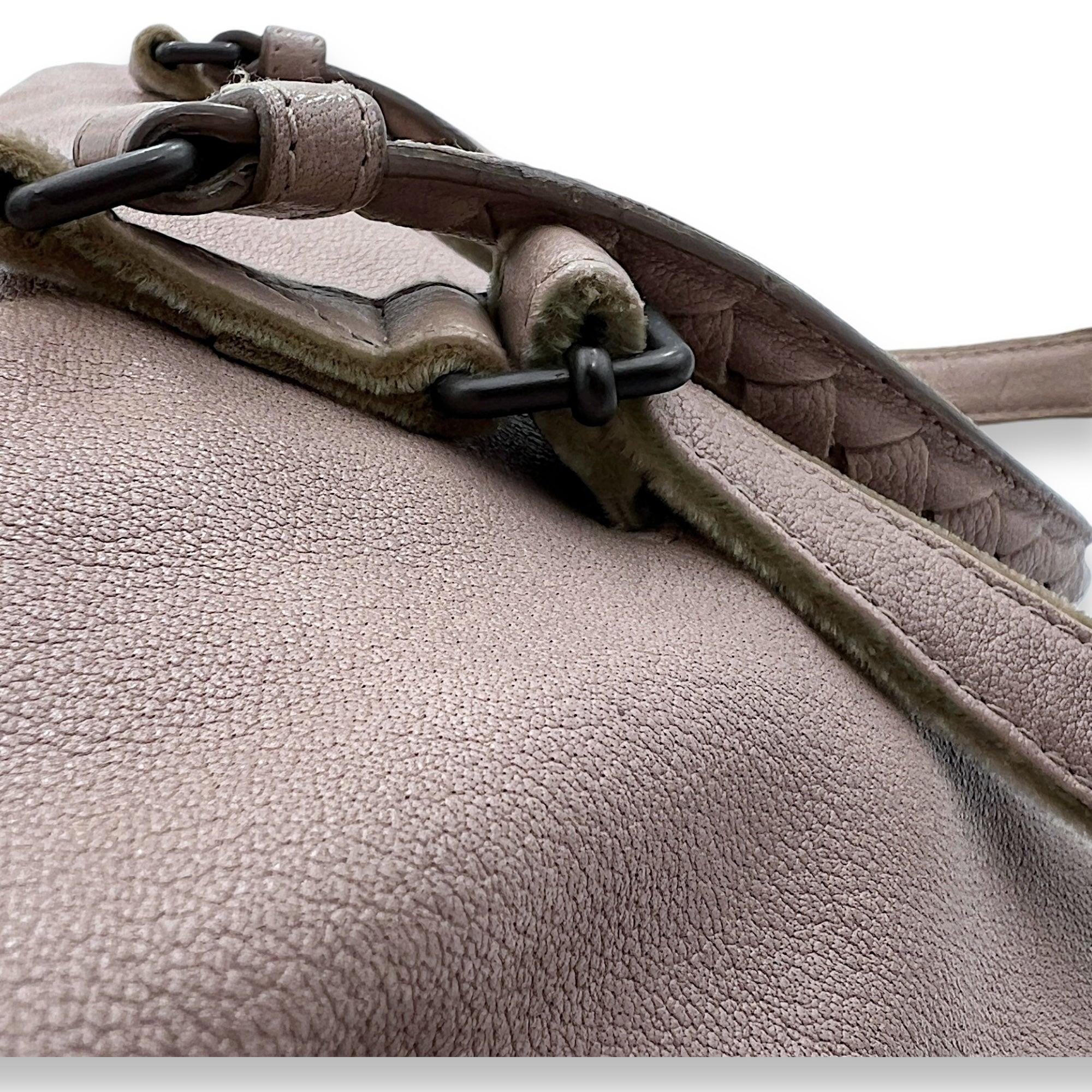 Shoulder Bag Shoulder bag in Calfskin, Gunmetal Hardware