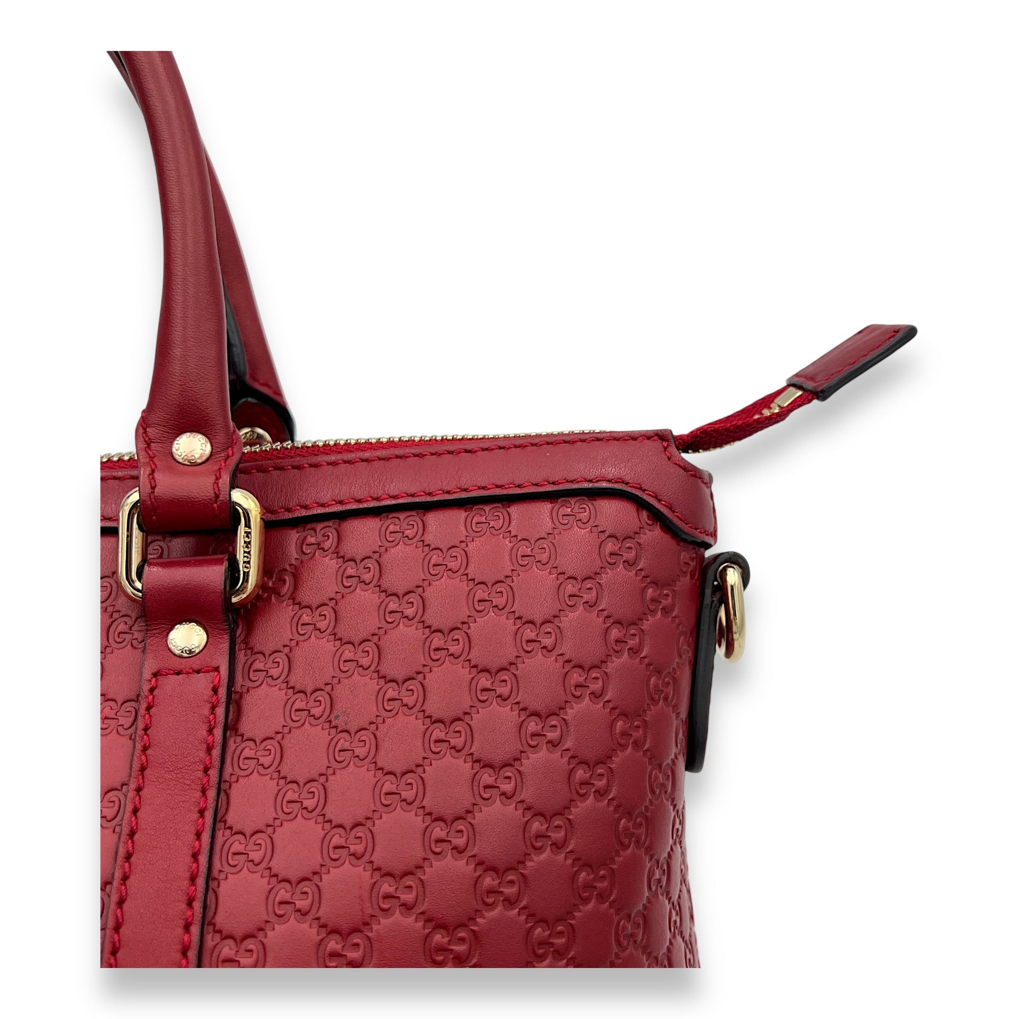 Guccissima Top handle bag in Calfskin, Gold Hardware