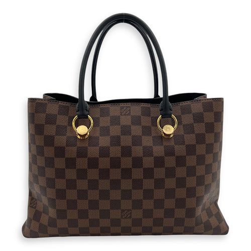 Louis Vuitton Others Top Handle Bag Brown in Coated Canvas, Gold hardware_2