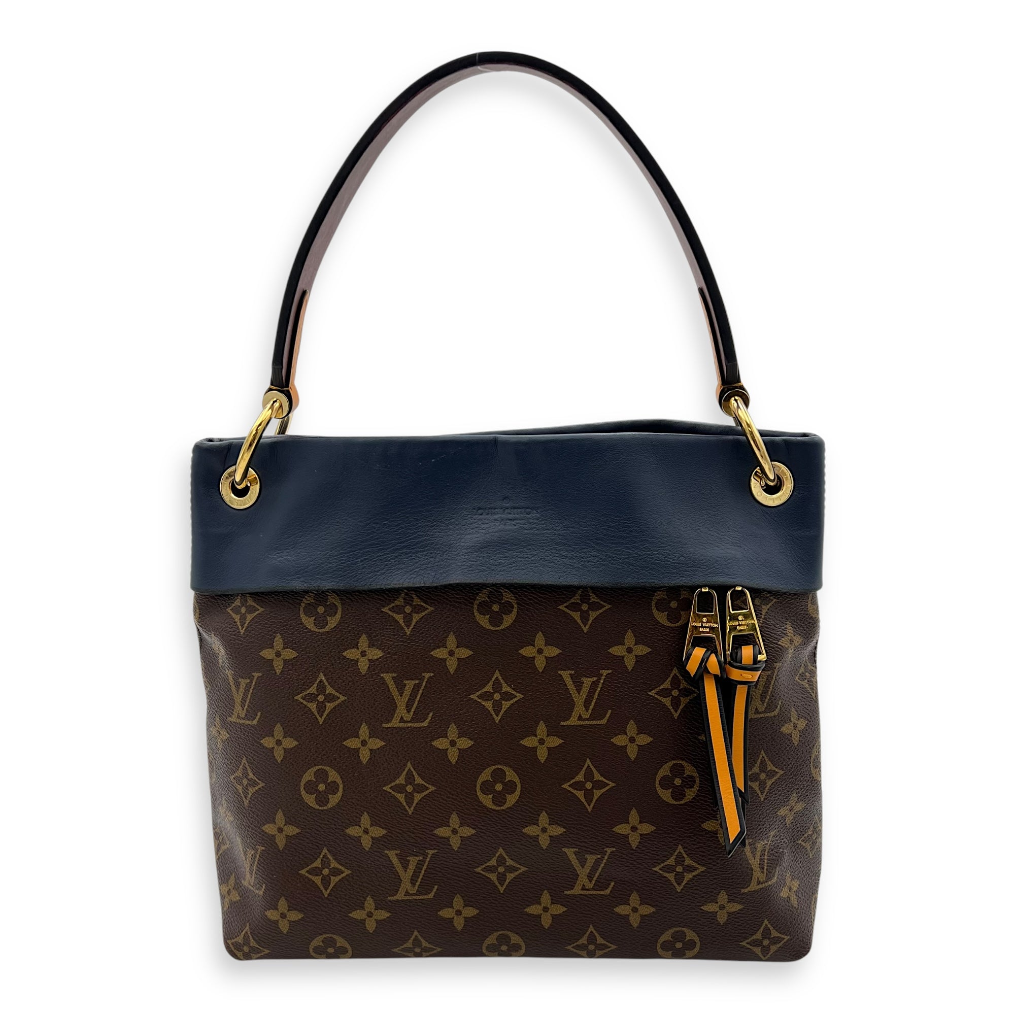 Louis Vuitton Tuileries Besace  Shoulder Bag Brown in Monogram Coated Canvas, Gold hardware_1