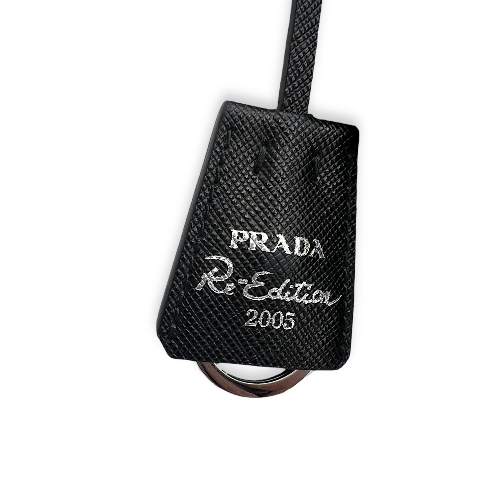 Prada Re-Edition 2000 Shoulder Bag Black in Re-Nylon, Silver hardware_9