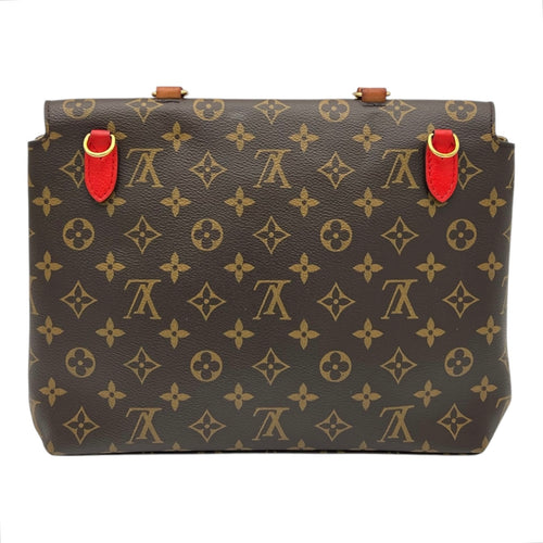 Louis Vuitton Marignan Top Handle Bag Brown in Monogram Coated Canvas, Gold hardware_2