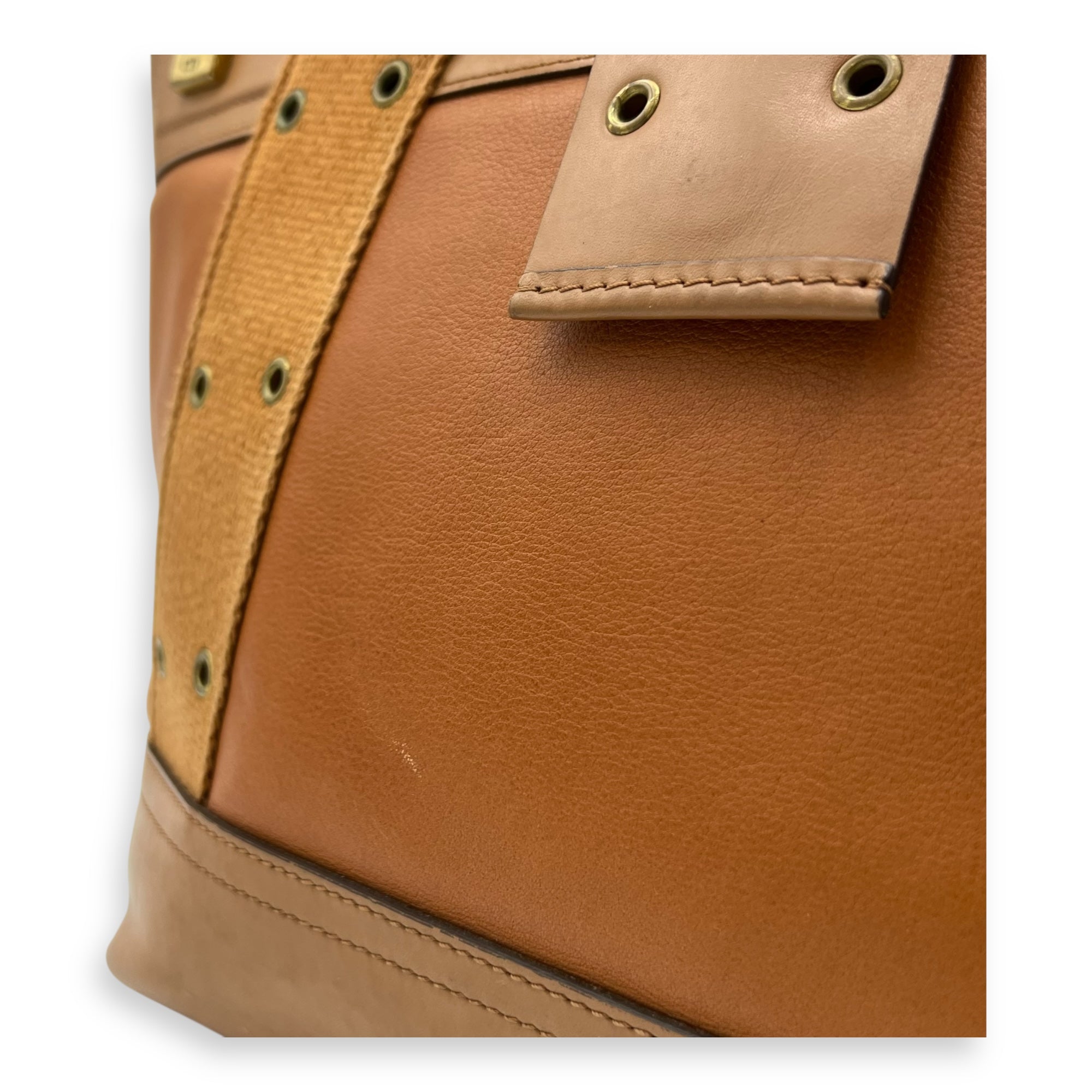 Christian Dior Vintage Card Holder Brown in Calfskin, Gold hardware_9