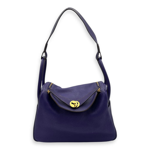 Hermès Lindy Purple in Others, Gold hardware_1