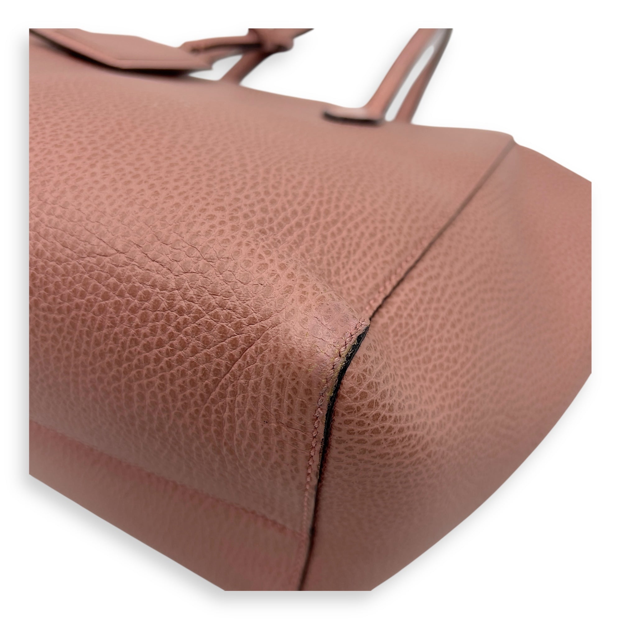 Gucci Swing Pink Shoulder Bag in Calfskin, Gold hardware_10
