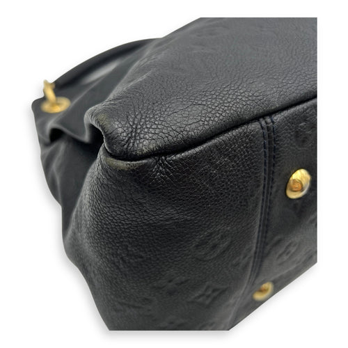 Louis Vuitton Artsy Shoulder Bag Blue in Empreinte Leather, Gold hardware_11